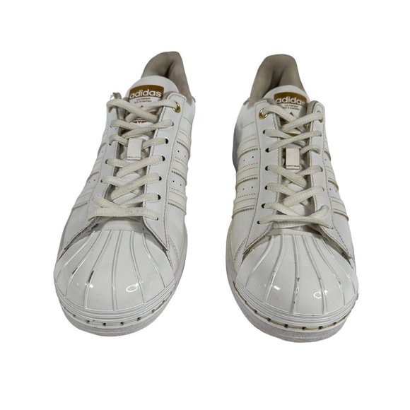adidas originals Superstar Metal Toe Women's FV3300 Size 9 Cloud White - Picture 6 of 14